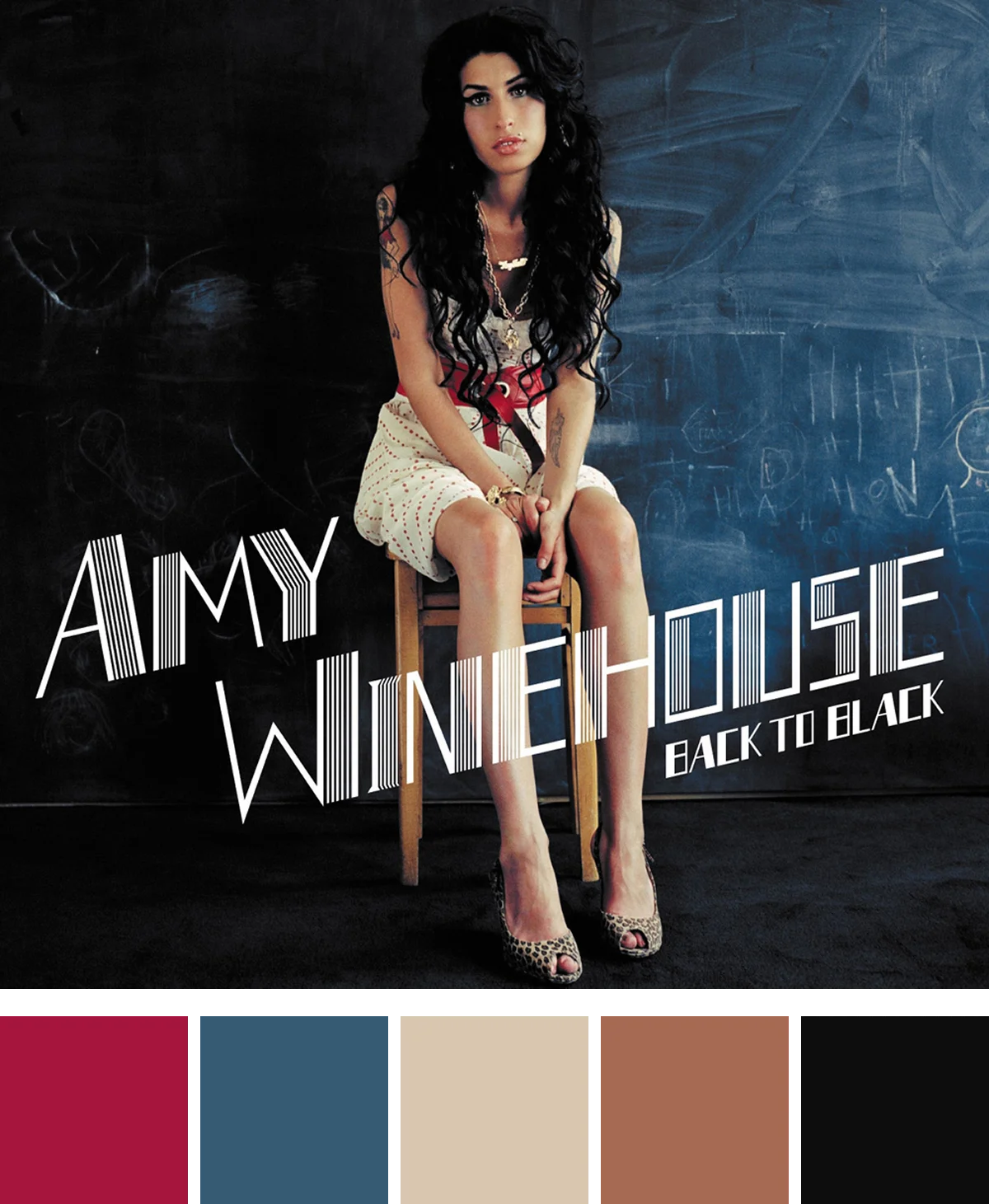 Capa do álbum Back to Black - Amy Winehouse