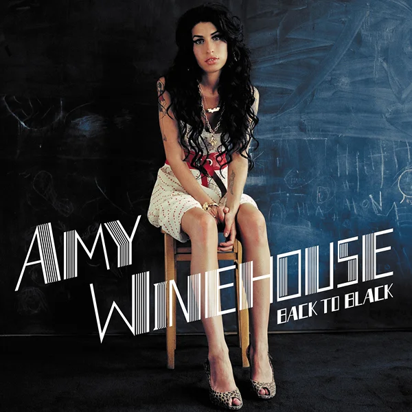 Capa do álbum Amy Winehouse back to black