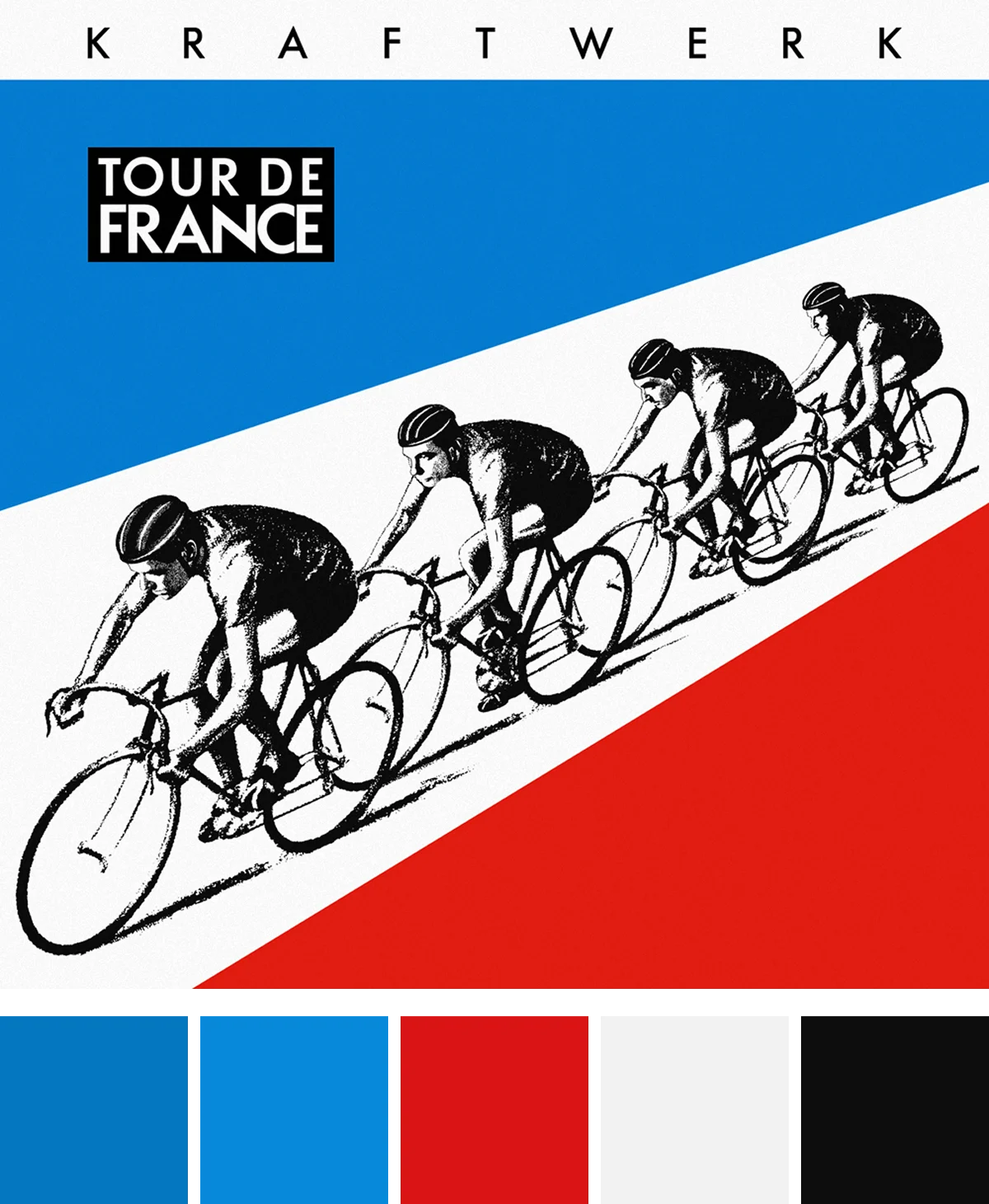 Capa do álbum Tour De France - Kraftwerk