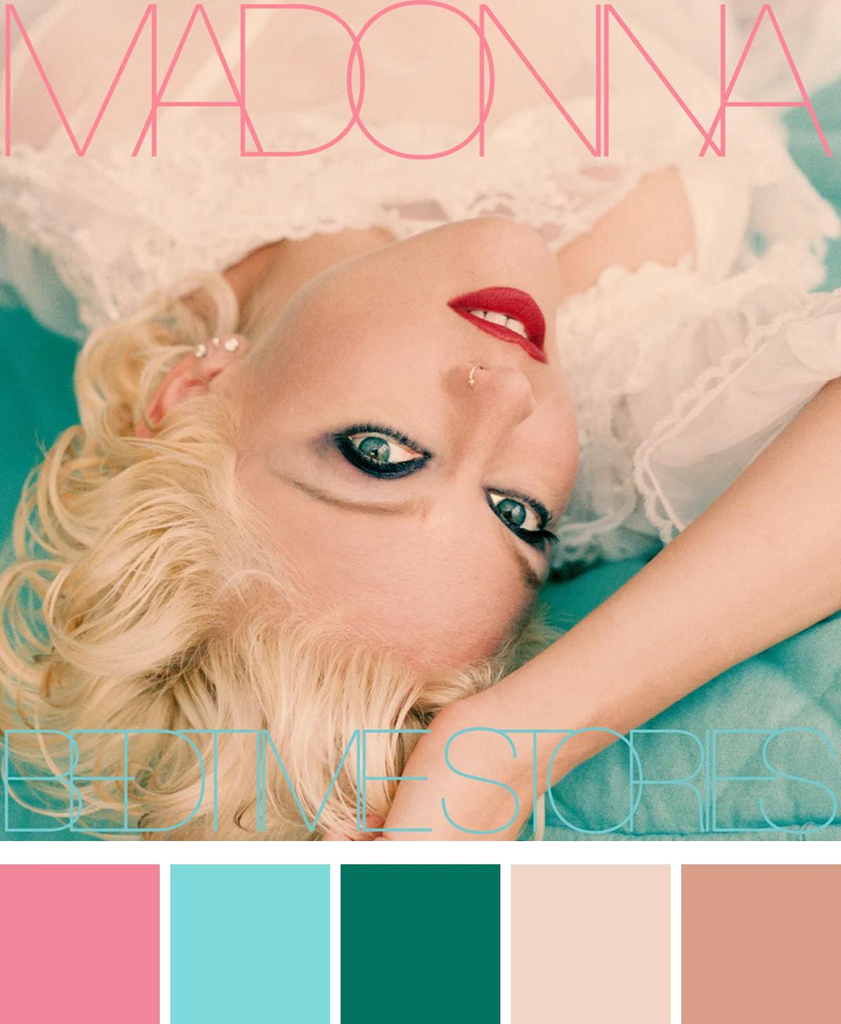 Capa do álbum Madonna - Bedtime Stories