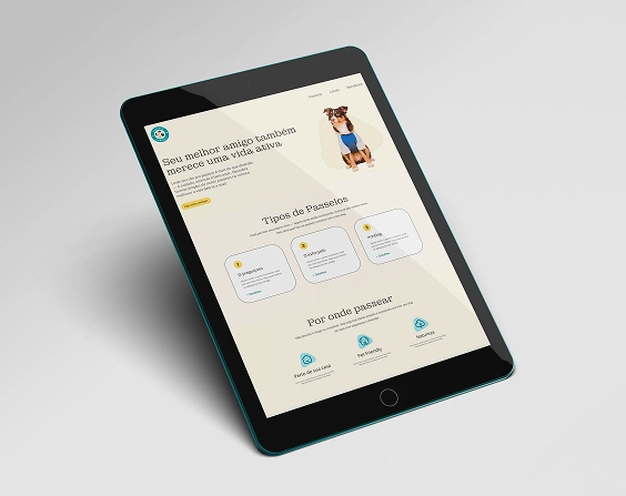 Desenvolvimento de site para Passear é o Bicho